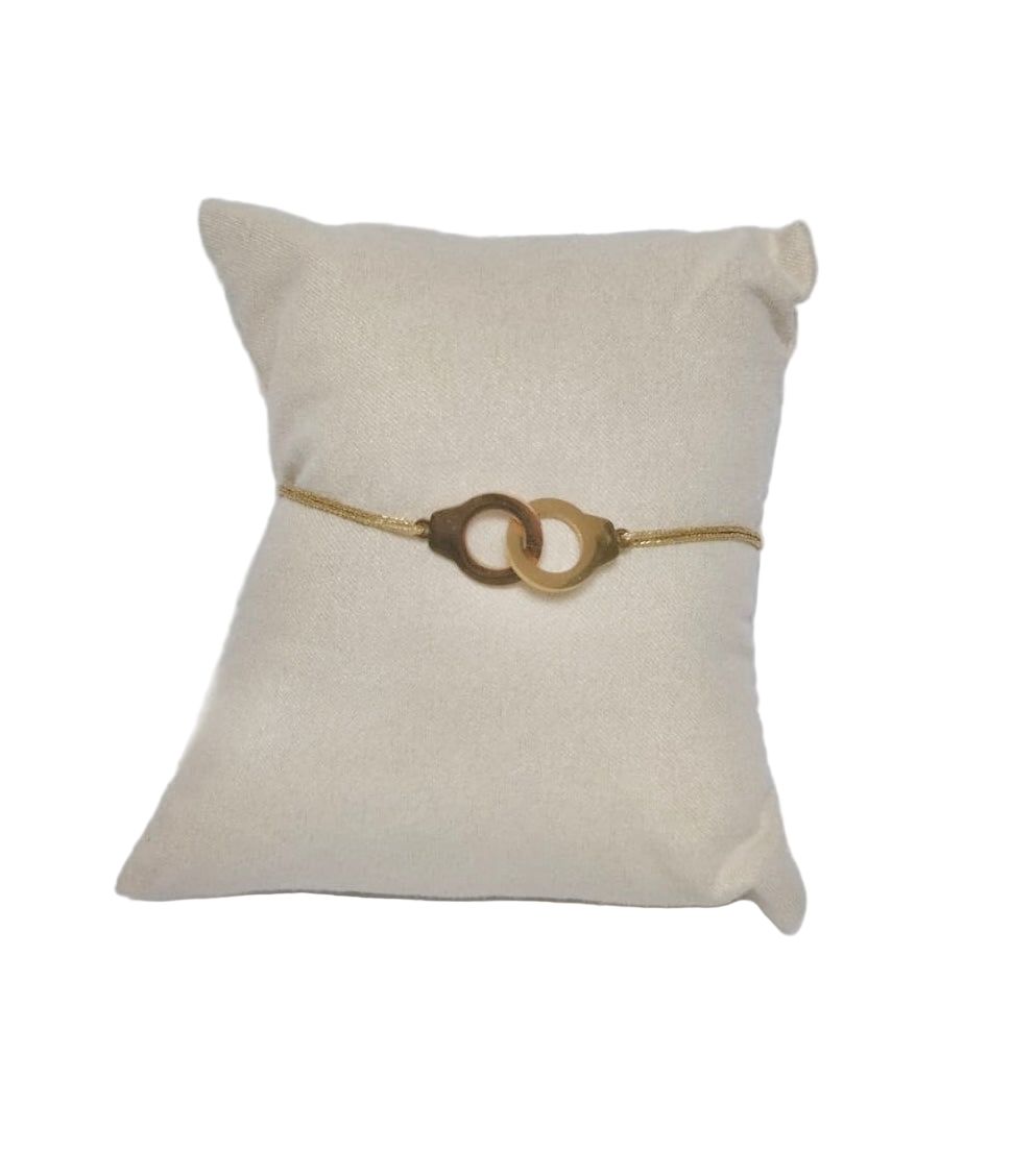 Bracelet cordon menottes