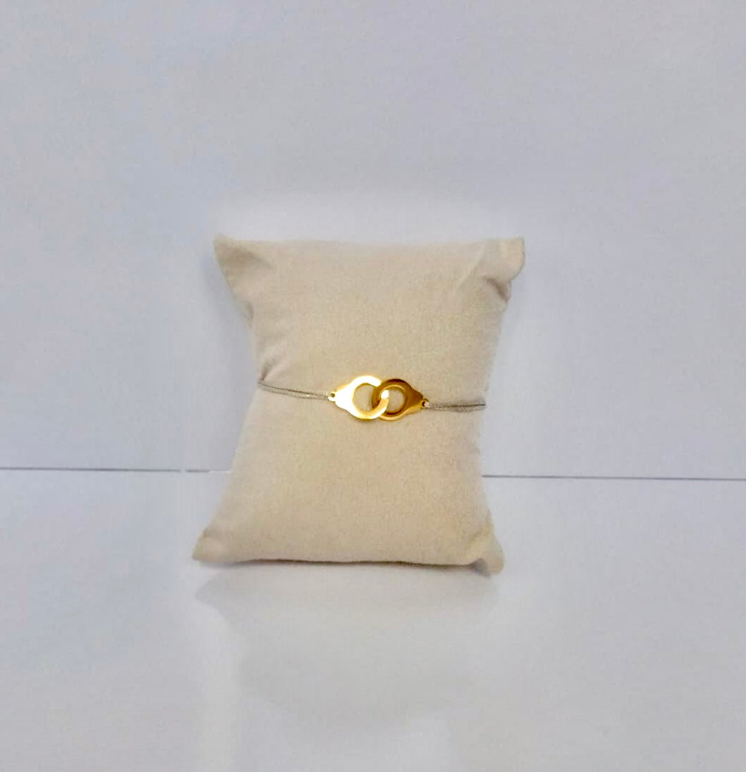 Bracelet cordon menottes