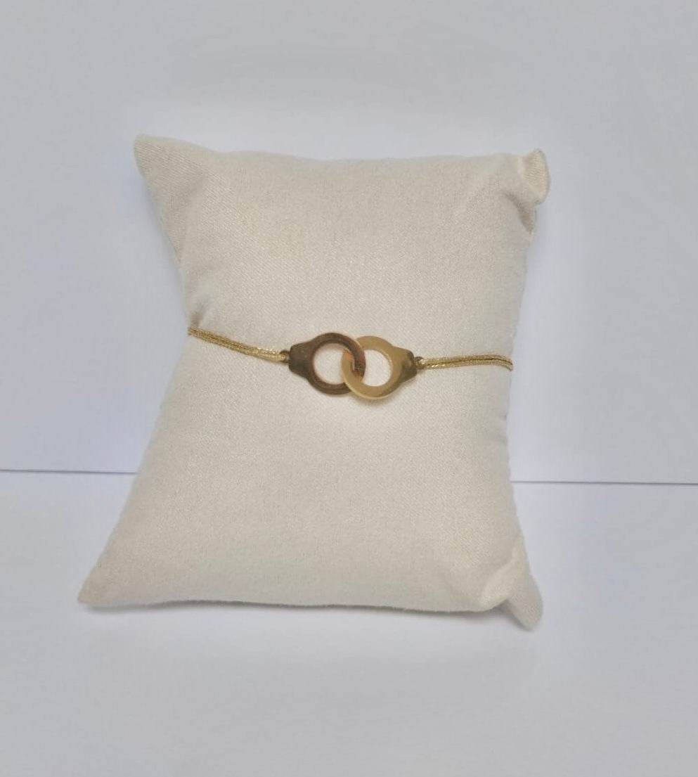 Bracelet cordon menottes
